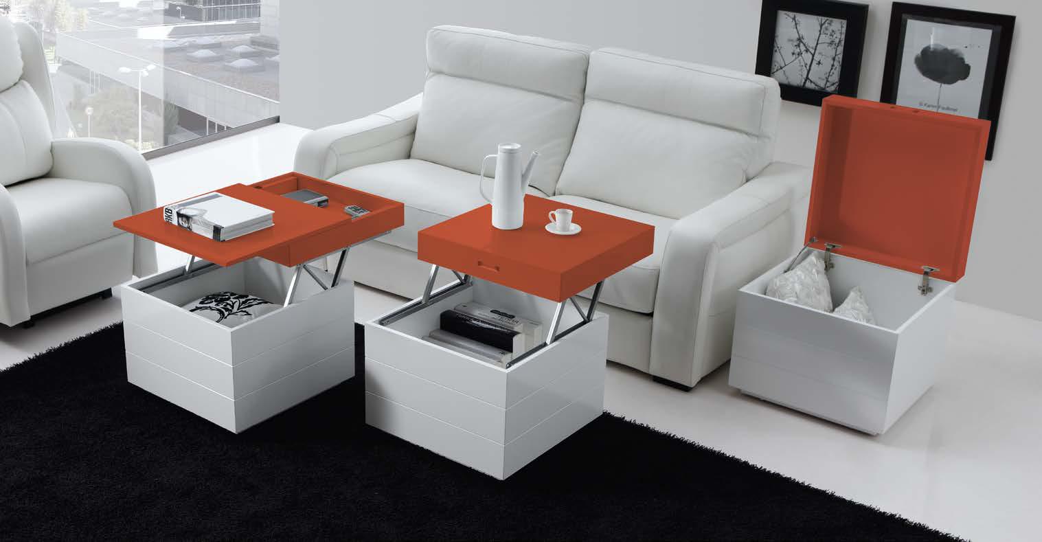 Mesa Kubo elevable y extraible